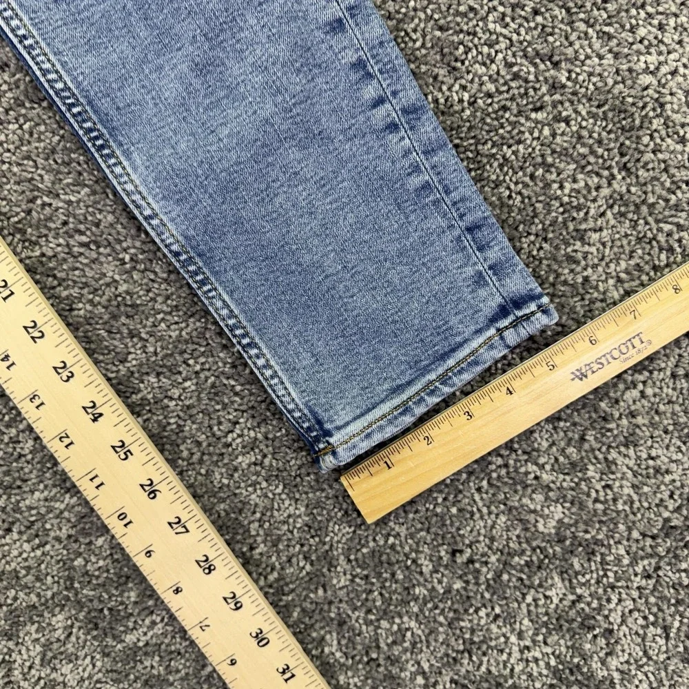Banana Republic Travel Jeans Mens 29x32 Blue Slim Straight Light Wash